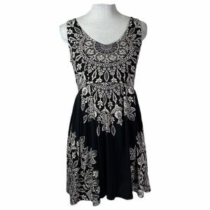 Venus rhinestone fit and flare sleeveless dress size S